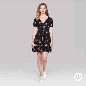 Wild Fable floral midi dress